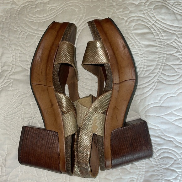 OTBT block wedges cooper/gold - Picture 4 of 7